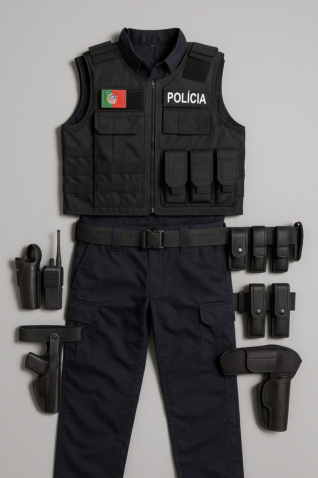 Equipamento tático policial
